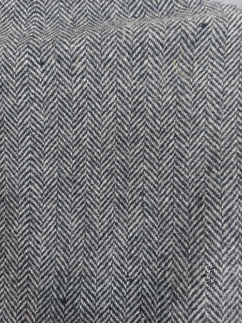 Vintage Ira Travers Wool Tweed Blazer Herringbone Distressed Flawed Sport Coat
